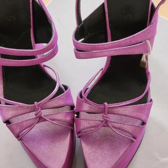 D'Accori Belle Platform Sandals Sz 40 - Picture 6 of 8